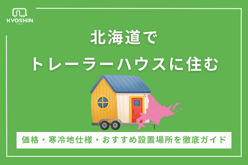 北海道でトレーラーハウスに住む｜価格・寒冷地仕様・おすすめ設置場所を徹底ガイド